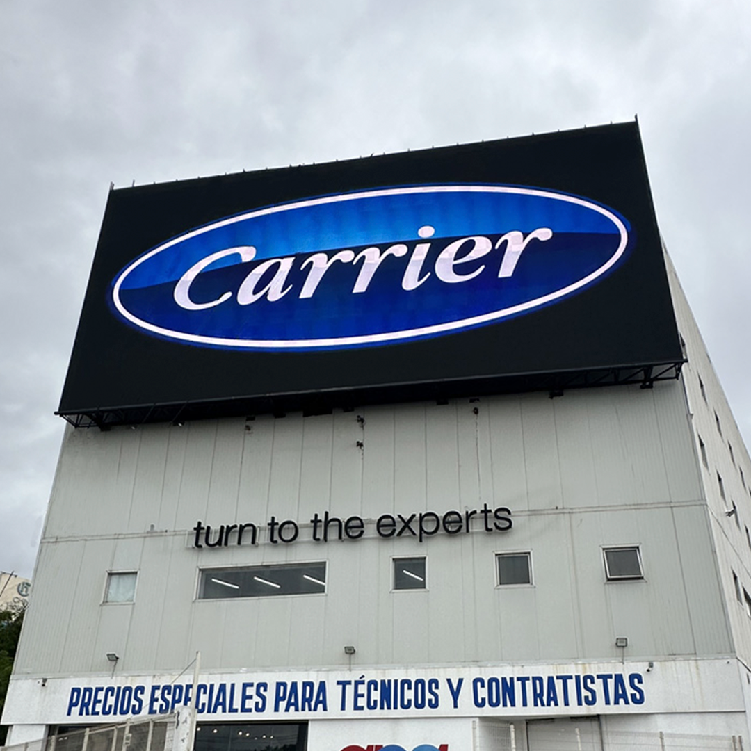 Pantalla en Muro Para Publicidad Exterior